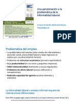 Una Aproximación a la Problemática de la Informalidad Laboral