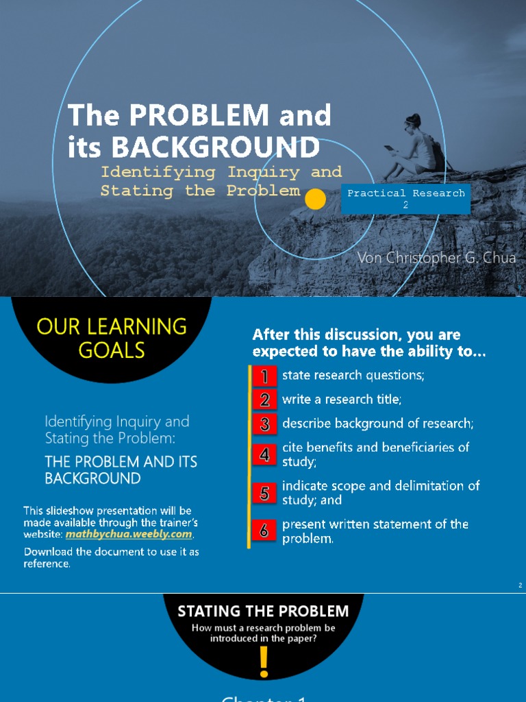 Background of the Study in Research | PDF | Social Media | Popular ...