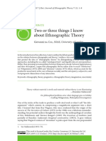 Two or Three Things I Know About Ethnography PDF