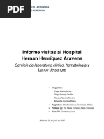 Informe Hospital (Laboratorio clínico)