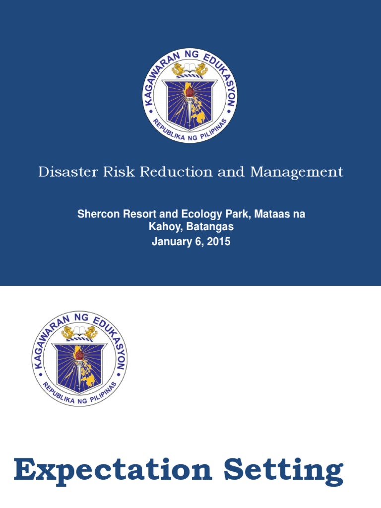 Comprehensive DRRM in Education Framework | PDF | Emergency Management ...