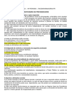 Questionario Previdenciario - Facear 