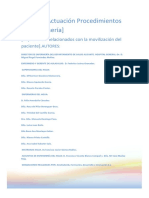 Procedimientos Relacionadados Con La Movilización Del Paciente. Cap. VI PDF