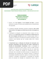 NOTA INFORMATIVA_ Horários_2010