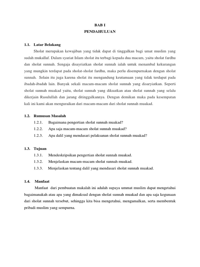 Apakah Perbedaan Shalat Sunnah Muakkad Dan Ghoiru Muakkad Terkait Perbedaan