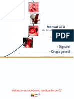 Manual CTO 9na Ed Gastroenterologia - Cirugia General - 2014 PDF