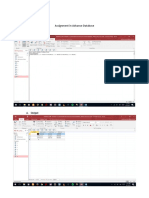 Assignment in Advance Database