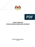 Garis Panduan Pemuliharaan Bangunan Warisan PDF