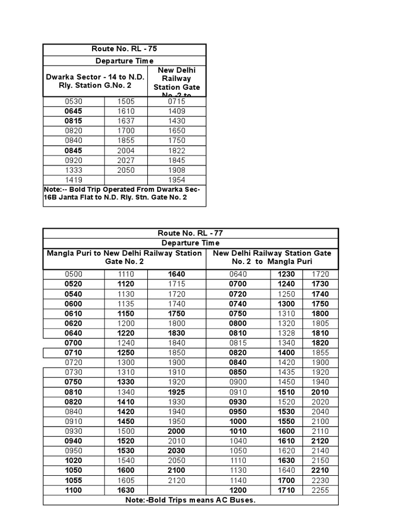 time-table-of-dtc-bus-routes-city-service-pdf
