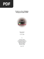 Owning the Weather in 2025 By Using Weather Modification