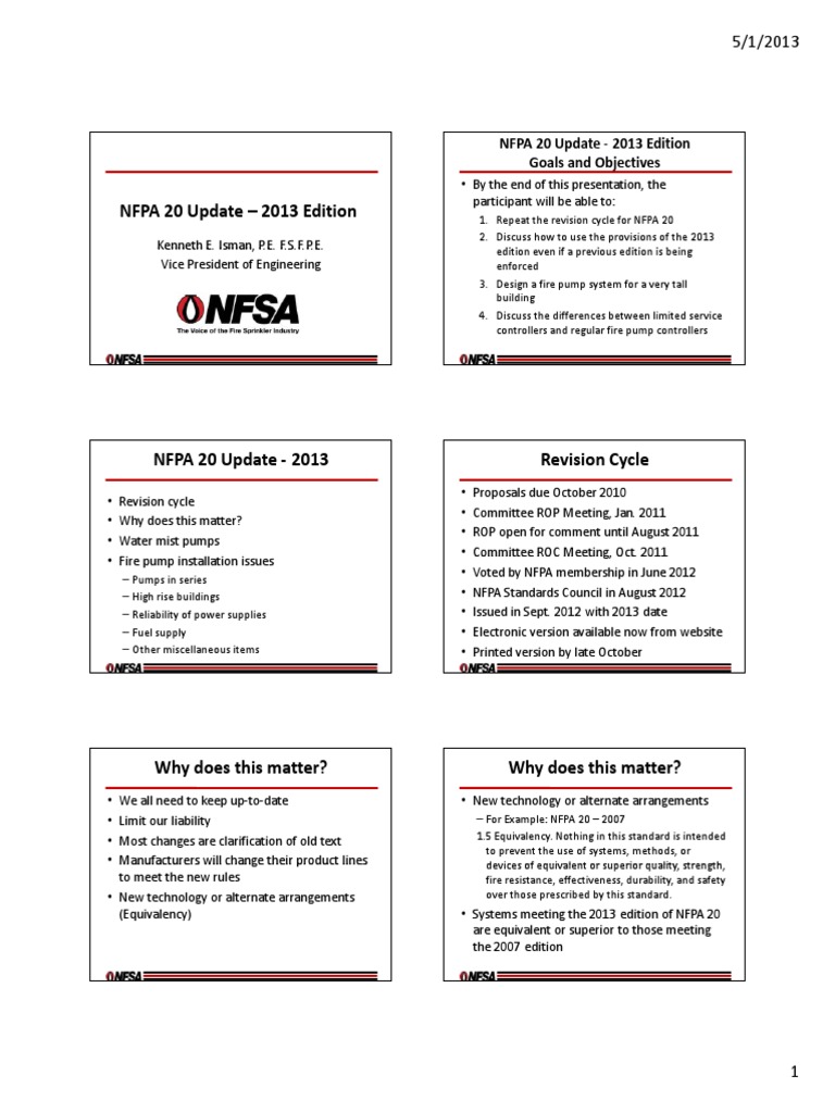 Nfpa 20 PDF | PDF | Pump | Valve