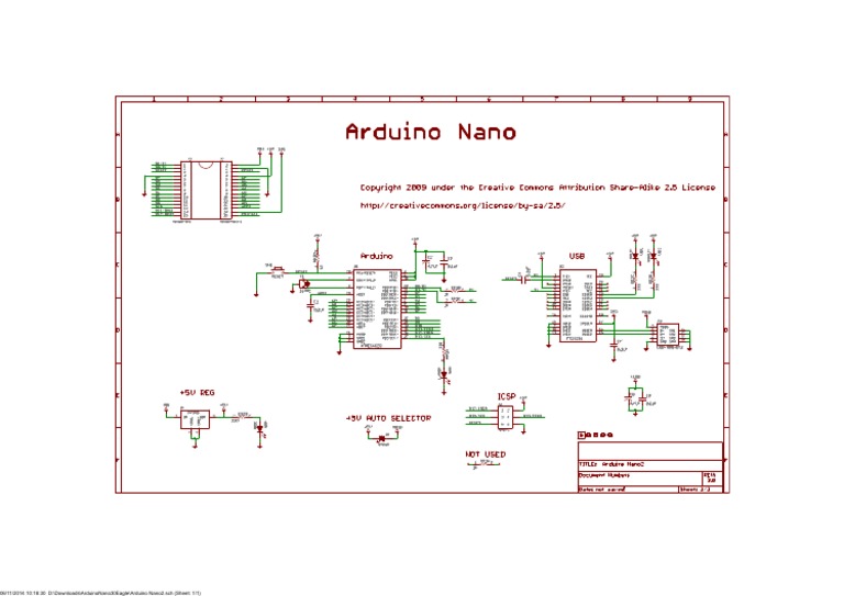 Arduino Nano Schematic Diagram | PDF | Technology & Engineering