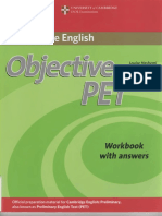 Cambridge English Objective PET Second e PDF