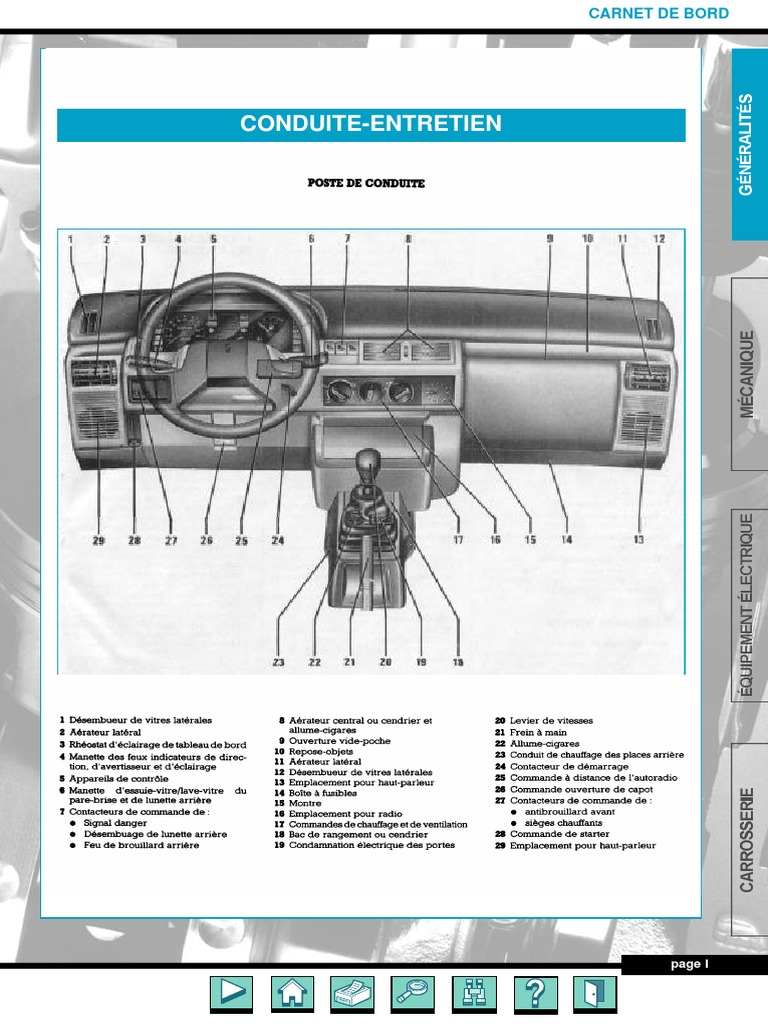 Revue Technique Renault Clio 1 PDF | PDF | Injection (moteur ...