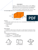 SOLID OBJECTS AND POLYHEDRA