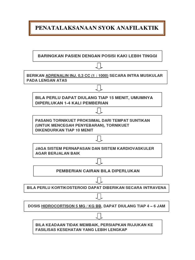 Bagan Syok Anafilaktik