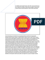 Lambang Asean Dan Artinya Asean Didirikan Pada Tanggal 8 Agustus 1967 Oleh 5 Negara Pemrakarsanya