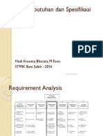 Analisis Kebutuhan dan Prioritas Software