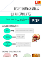 Alteraciones Estomatognáticas Que Afectan La Voz PDF
