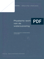 Physische Technologie Waterzuivering