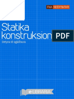 Statika Konstruksioneve Detyra Te Zgjidhura I FNA K PDF