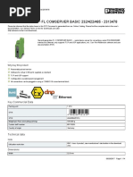 PHOENIX - RS232 - 485 To TCP