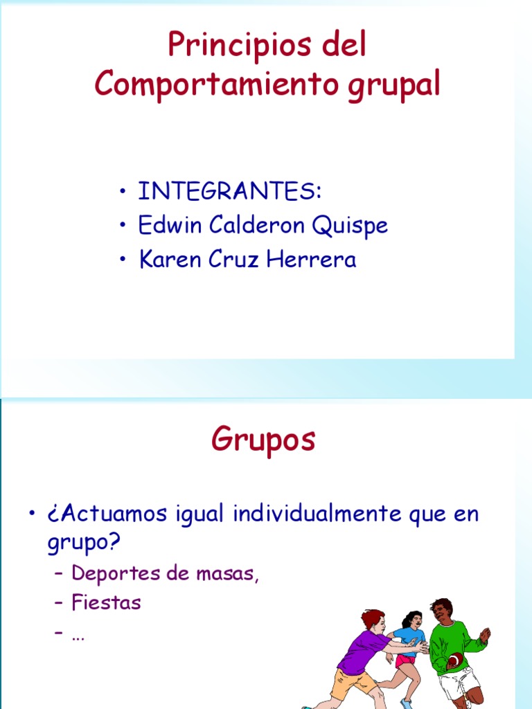Fundamentos del Comportamiento Grupal | PDF | Toma de decisiones ...