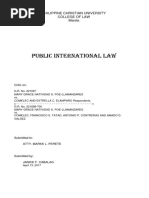 Public International Law