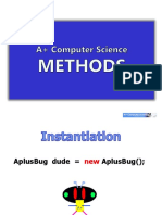Methods Graphics Slides Java Aplus