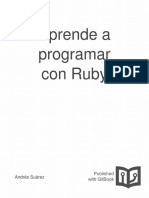 Aprende A Programar Con Ruby PDF