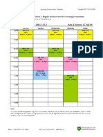 AR04 Learning Community Schedule