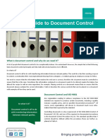 A Simple Guide To Document Control PDF