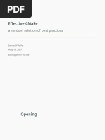 Effective Cmake Daniel Pfeifer Cppnow 05-19-2017