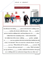 Adverb or Adjective Doctor Patient Joke Gap Fill PDF