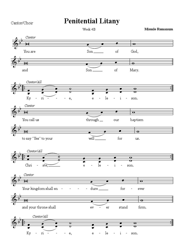Advent Penitential Rite Week 4B PDF | PDF | Christian Soteriology ...