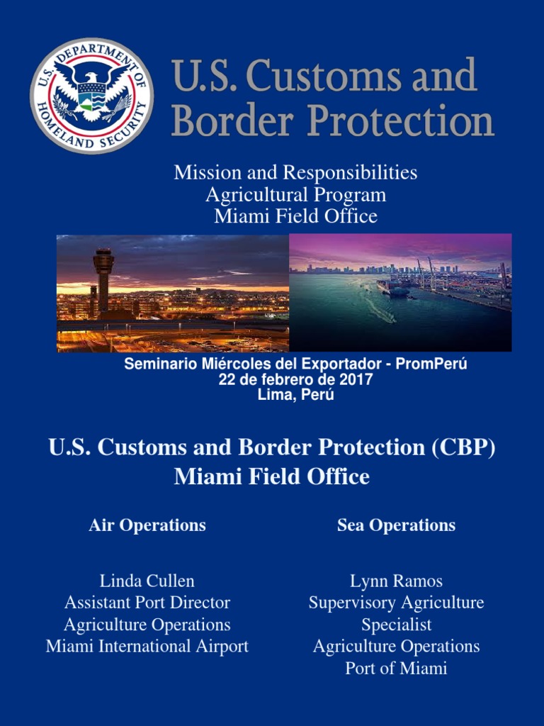 Importacion EEUU | PDF | U.S. Customs And Border Protection | Customs