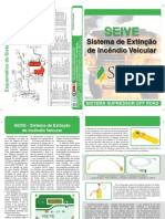 Sistema SEIVE de extinção de incêndio veicular off-road