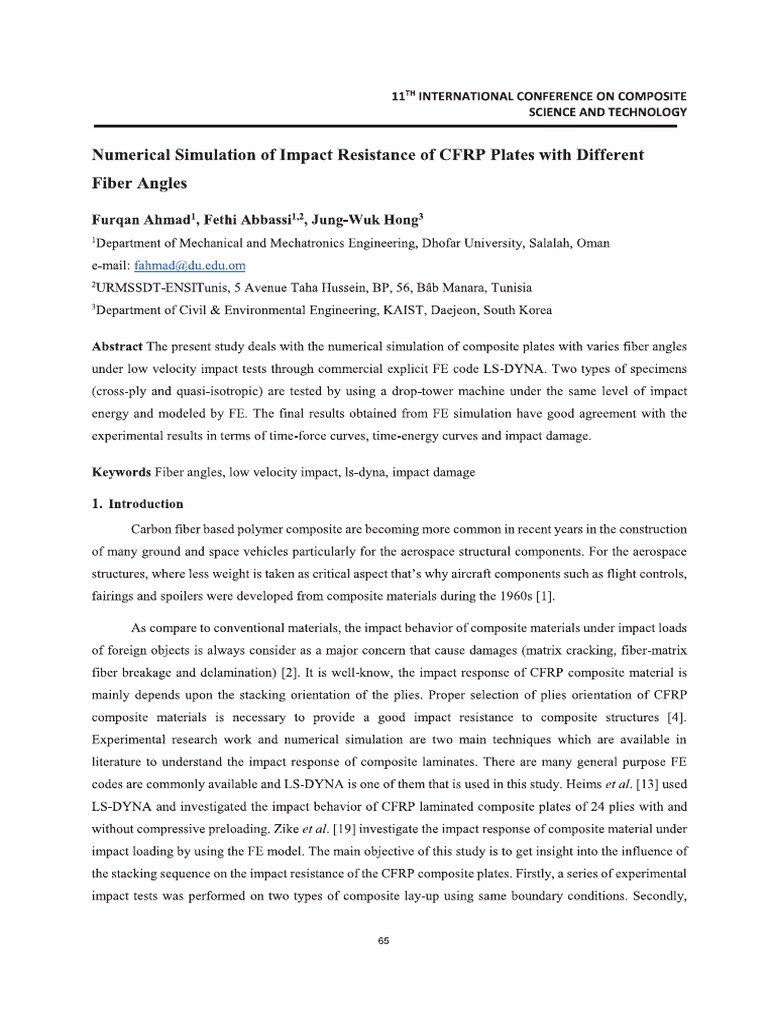 Numerical Simulation | PDF