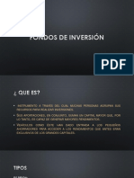 Fondos de Inversión