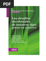 Borsani&Quintero - Los Desafios Decoloniales de Nuestros Dias Pensar en Colectivo PDF