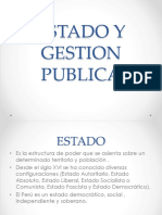 Estado y Gestion Publica