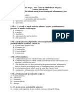 Maxillofacial Surgery Tests