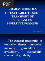 Download haracteristics of Excitable Tissues 1 by Nasik SN360258541 doc pdf