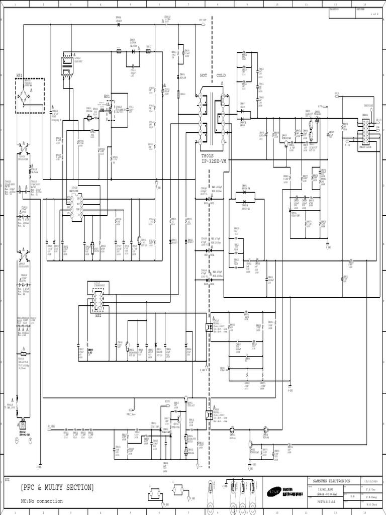 Samsung BN44 Power Supply Schematic | PDF