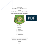 Makalah Sejarah Pendidikan Islam Masa Kerajaan Islam