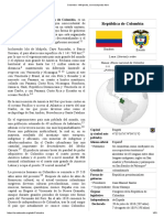 Colombia - Wikipedia, La Enciclopedia Libre