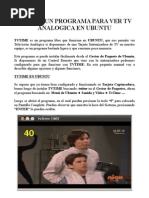 Download Manual para Ver Tv Analogica en Ubuntu con TvTime by Jos Lpez D SN36026195 doc pdf