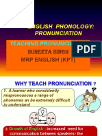 English Phonology: Pronunciation