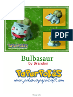 Bulbasaur A4 Lined PDF