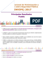 Resultados Del Envipe 2017 de Puebla